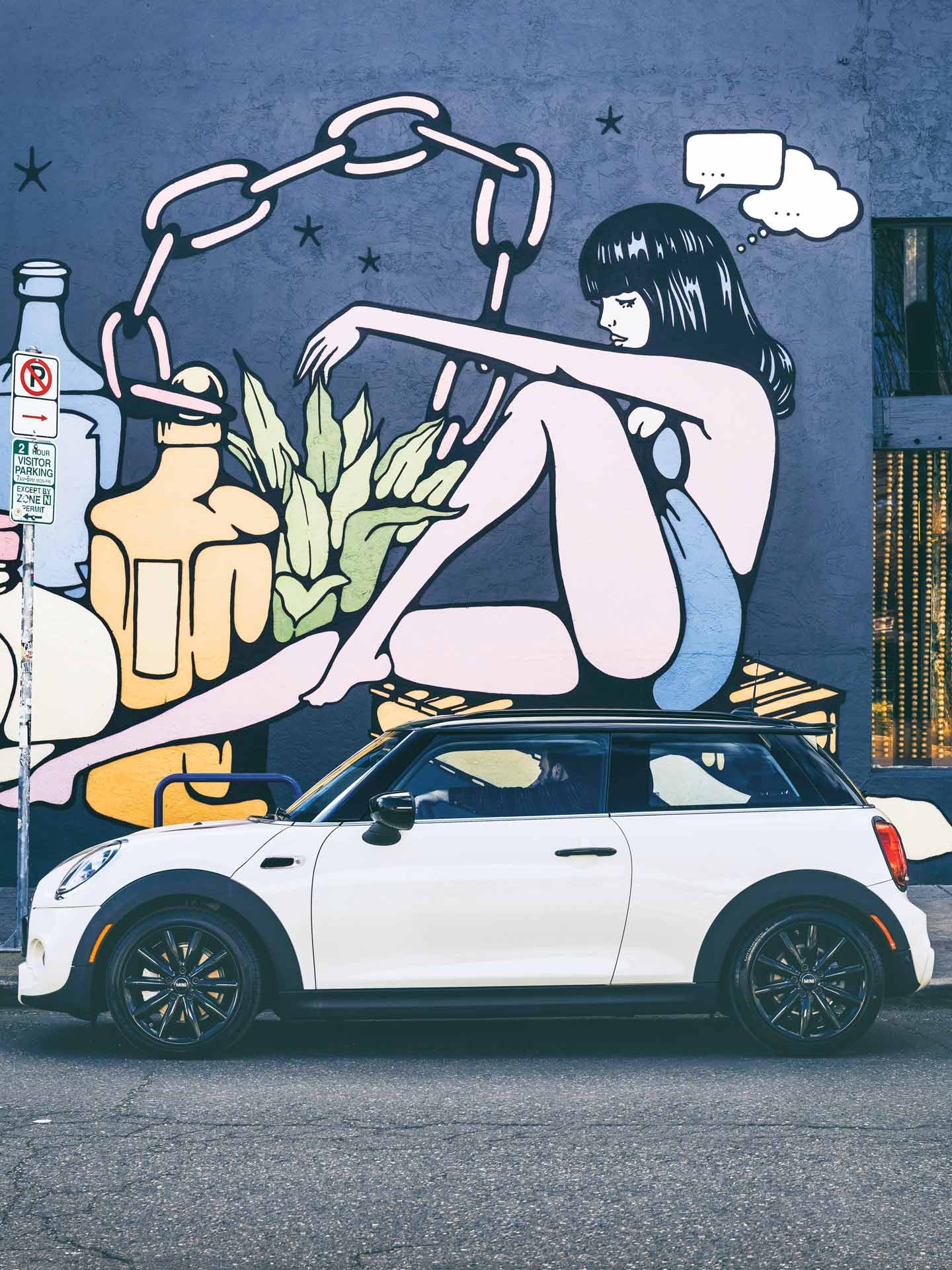 MINI Insider - Wall Grafiti - Street - Art